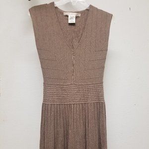 Max Studio Brown knit dress Size Small